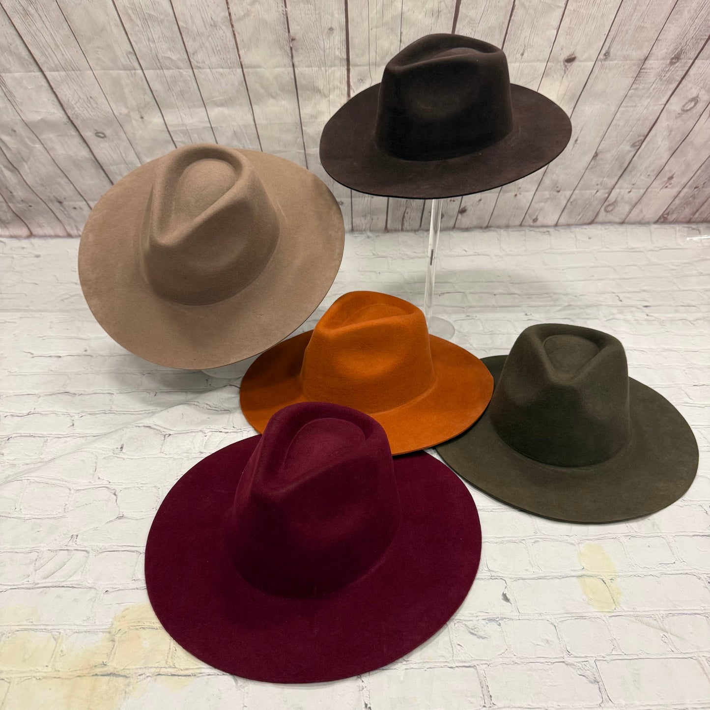 Classic Wool Rancher Hat detail