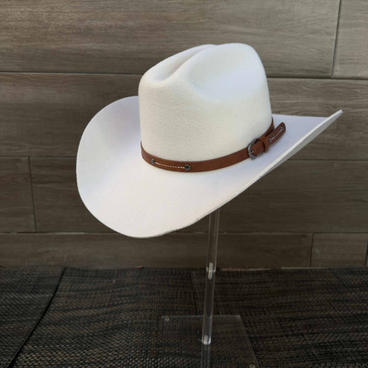 Premium Australian Wool Cowboy Hat with a Leather Belt