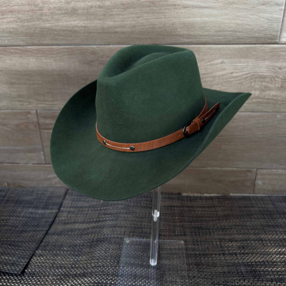 Australian Wool Cowboy Hat with Leather Band