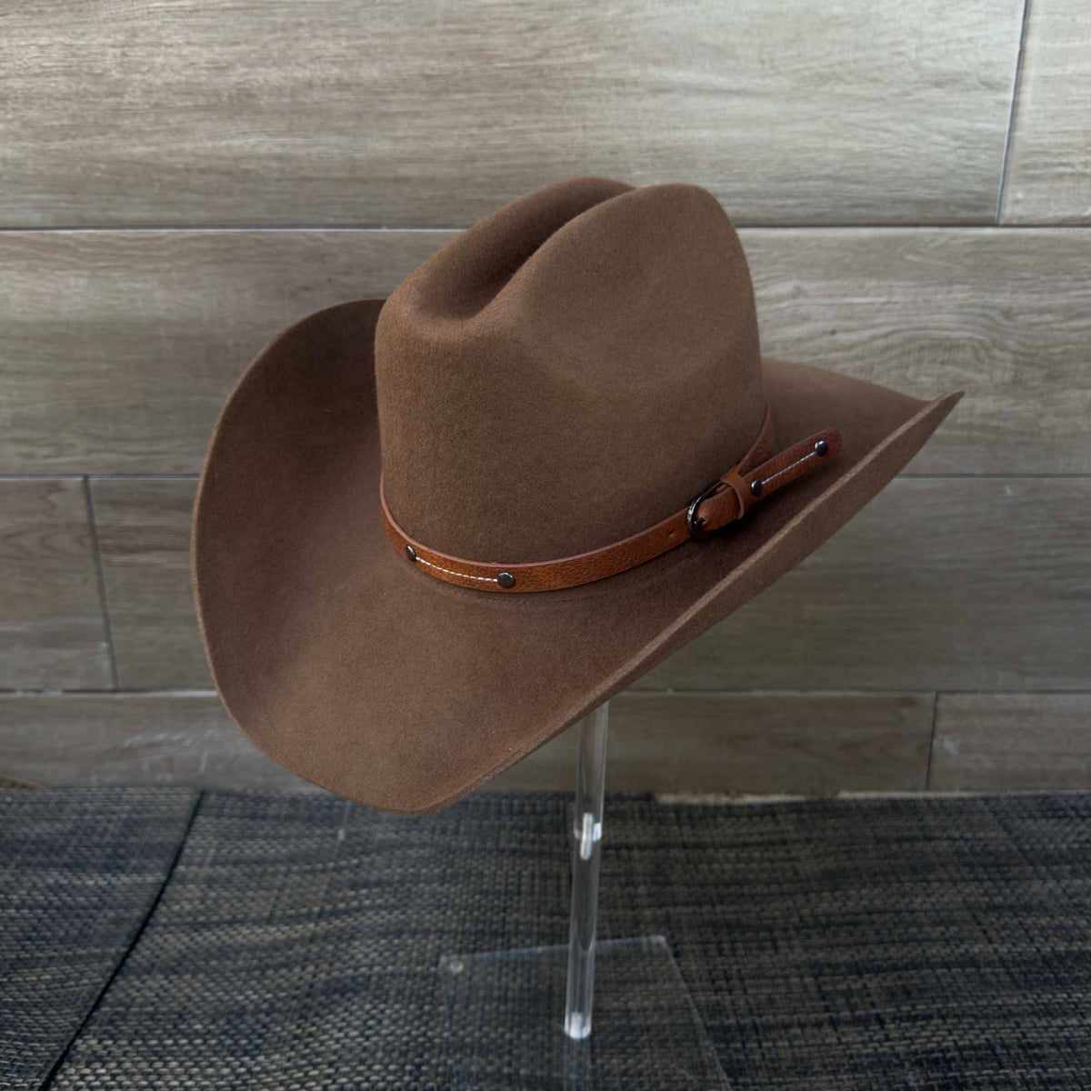 Premium Australian Wool Cowboy Hat with a Leather Belt