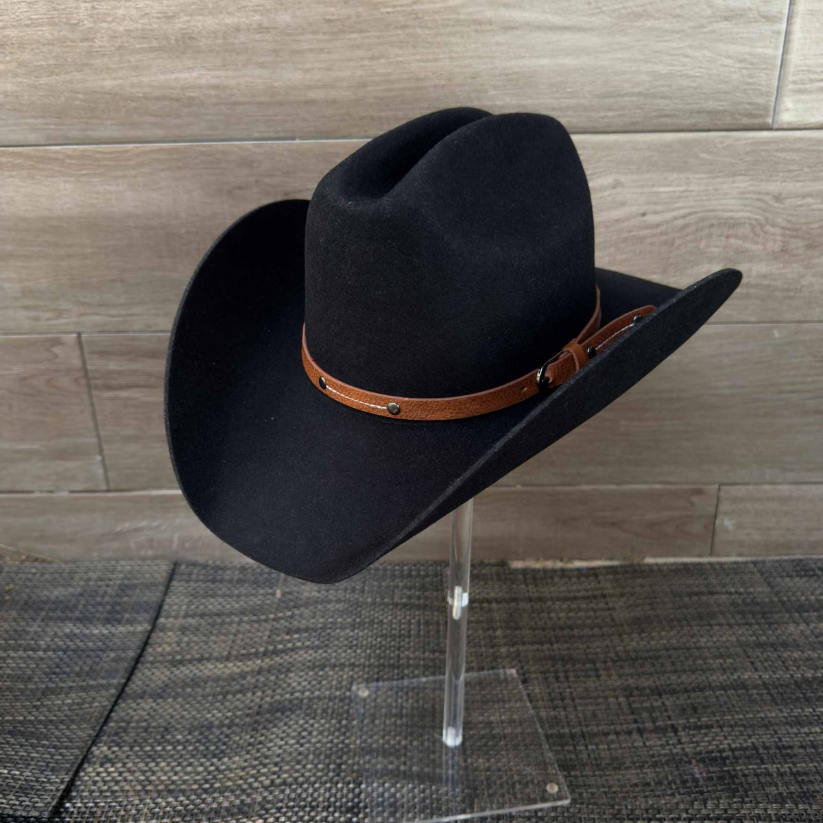 Premium Australian Wool Cowboy Hat with a Leather Belt