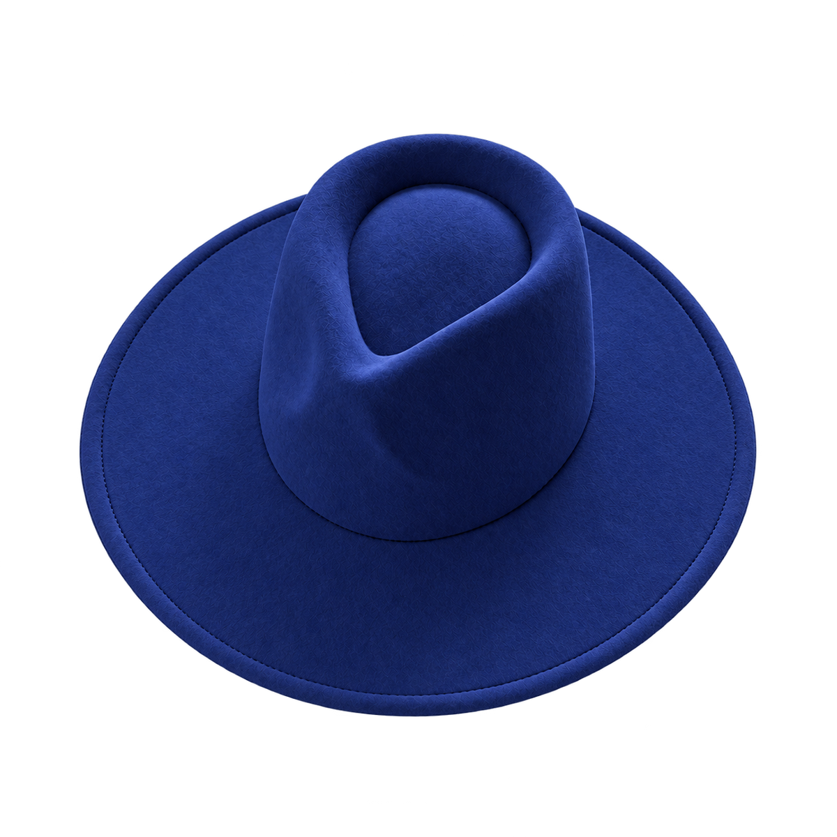 Vegan Felt Wide Brim Rancher Hat in Faux Felt